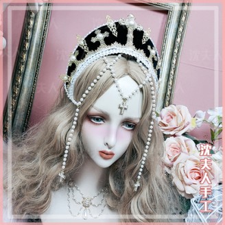 Handmade The Virgin Lolita Crown (SL07)